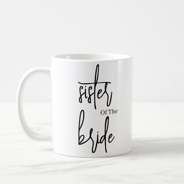 Mug Scénario Mariée noire de la mariée Café (Gauche)