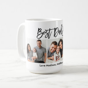 Mug Scénario moderne de pinceau Meilleur père Jamais