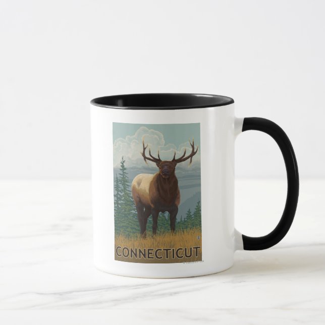 Mug Scène ConnecticutElk (Droite)