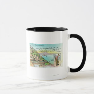 Mug Scène de dessin sur le climat