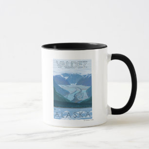 Mug Scène de glacier - Valdez, Alaska