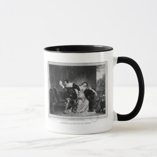 Mug Scène de la lettre du cousin (Droite)
