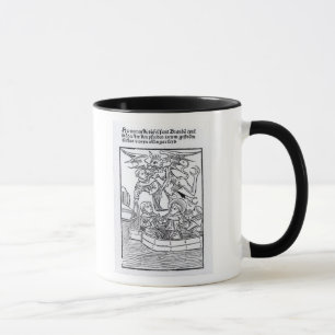 Mug Scène 'de la navigation de St Brendan