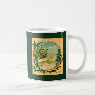 Mug Scène de montagne rustique