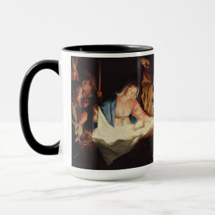 Mug Scène de Nativité d'Art Fin Noël Cadeau pour Prêtr