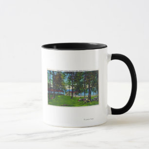 Mug Scène de parc d'état de lac Cayuga