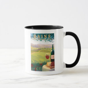 Mug Scène de pays de MaineWine