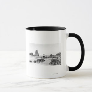 Mug Scène de plage à la plage de canon, photographie