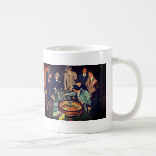 Mug Scène de roulette vintage, Las Vegas, Nevada