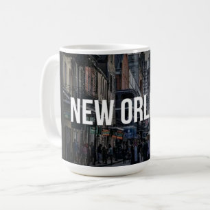Mug Scène de rue de la Nouvelle-Orléans impression d'a