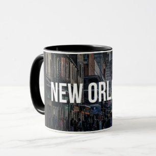 Mug Scène de rue de la Nouvelle-Orléans impression d'a
