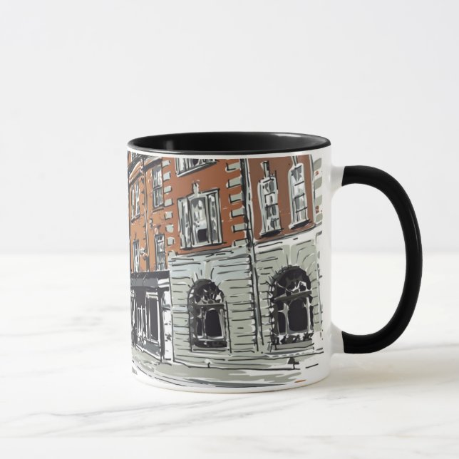 Mug Scène de rue de Londres (Droite)