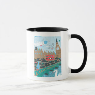 Mug Scène de ville du Royaume-Uni