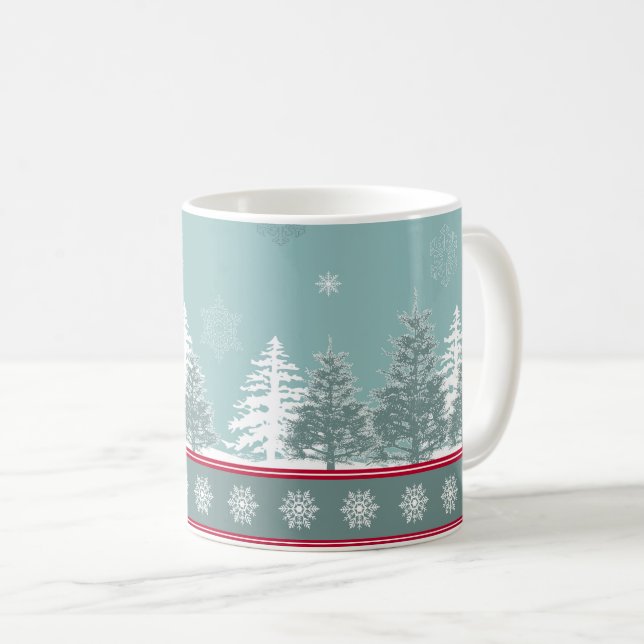 Mug Scène d'hiver (Devant droit)