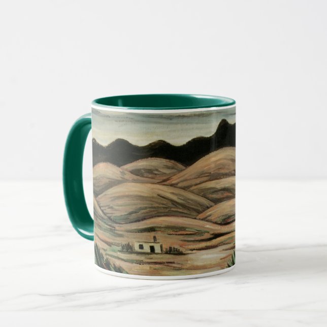Mug Scène du désert par Marsden Hartley, Beaux-arts vi (Devant gauche)