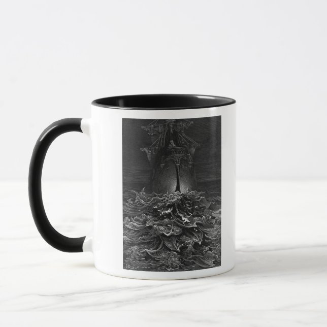Mug Scène "du givre du marin antique" 2 (Gauche)