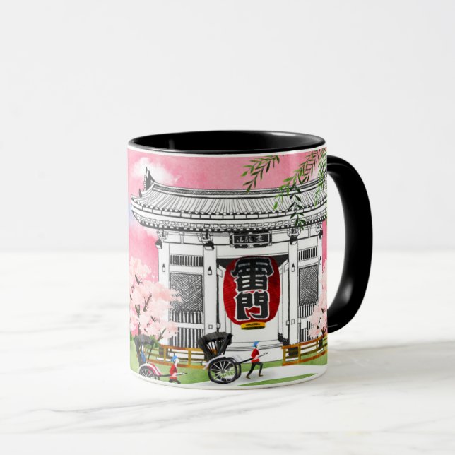 Mug Scène du Japon (Devant droit)