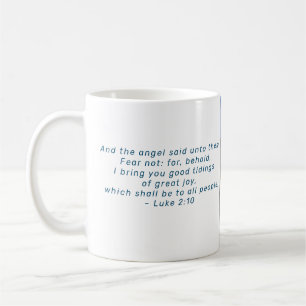 Mug Scène et écriture religieuse de la Nativité de Noë