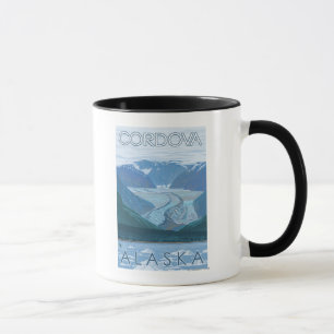 Mug Scène glaciaire - Cordova, Alaska