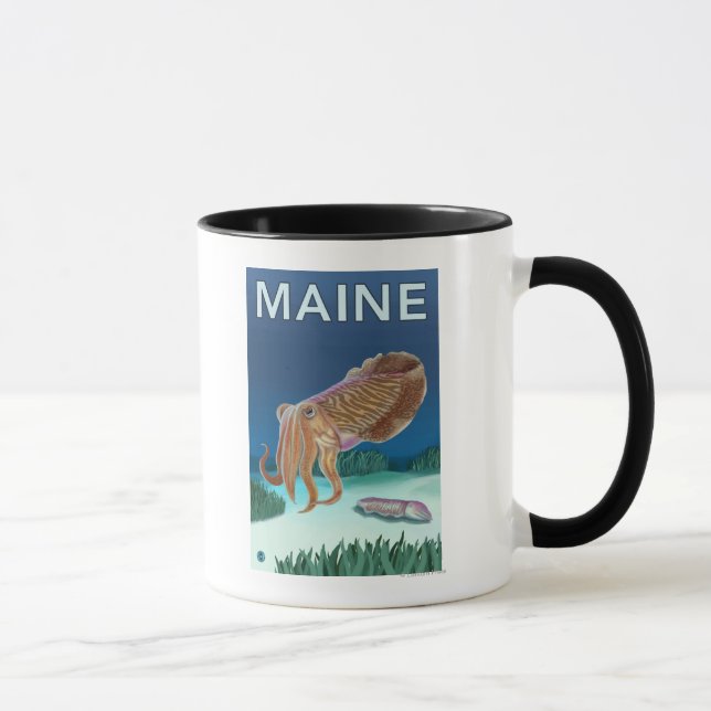 Mug Scène MaineCuttlefish (Droite)