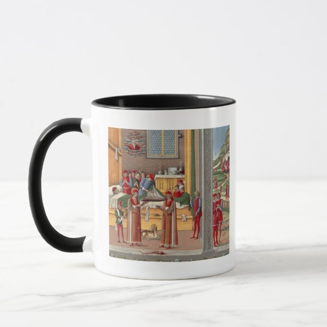 Mug Scène médiévale d'amputation (Gauche)