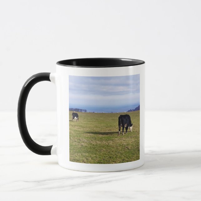 Mug Scène pastorale des vaches dans la négligence de (Gauche)