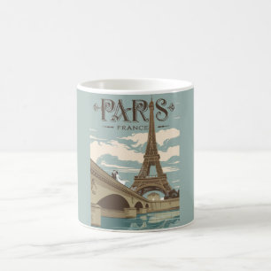 Mug Scène Romantique Paris France