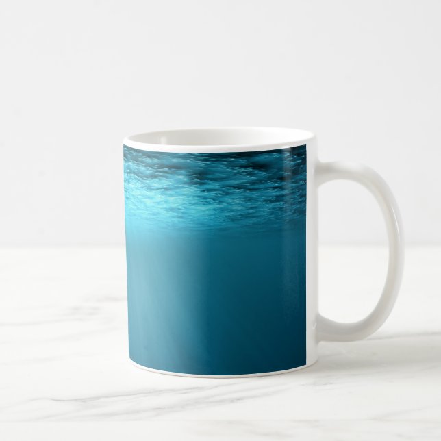 Mug Scène sous-marine sereine décoration côtière (Droite)