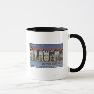 Mug Scènes de grandes lettres - Bois sauvage au bord d
