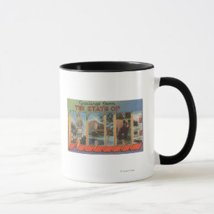 Mug Scènes de lettre de MaineLarge