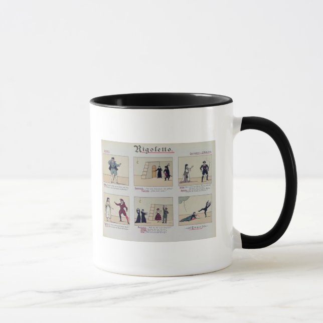 Mug Scènes de l'opéra 'Rigoletto (Droite)