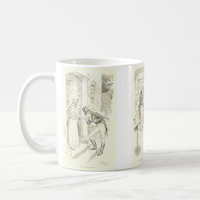 Mug Scenes from Pride and Prejudice (Gauche)