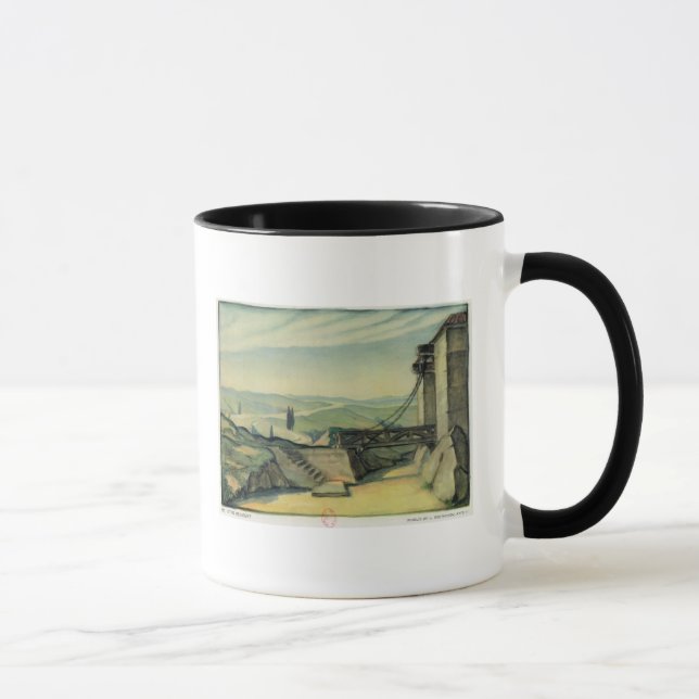 Mug Scénographie pour l'acte II de l'opéra 'Fidelio (Droite)