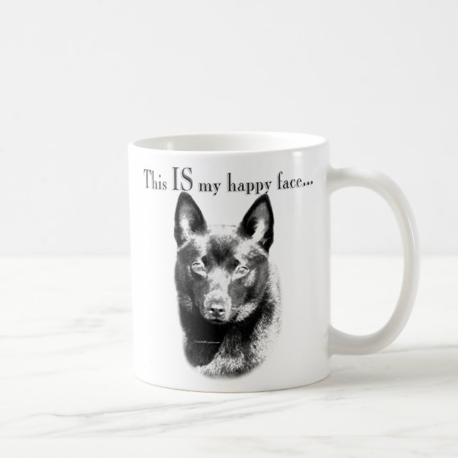 Mug Schipperke Joyeux Visage (Droite)