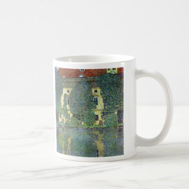 Mug Schloss Kammer sur l'Attersee III Par Gustav Klimt (Droite)
