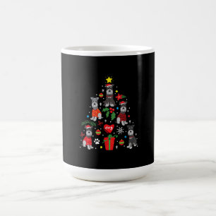 Mug Schnauzer Arbre de Noël Ornement Drôle chien anima
