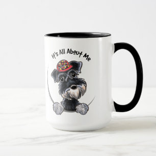 Mug Schnauzer argenté noir IAAM