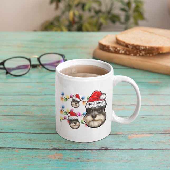 Mug Schnauzer de miniature personnalisées Animaux de c (Créateur téléchargé)