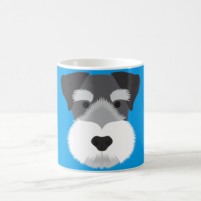 Mug Schnauzer miniature (Centre)