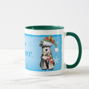Mug Schnauzer miniature heureux de Howlidays