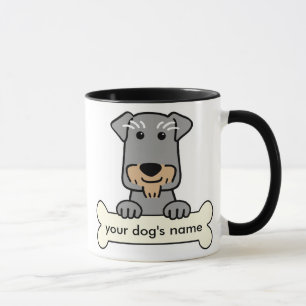 Mug Schnauzer miniature personnalisé