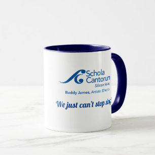 Mug Schola Cantorum "Ne peut pas arrêter de chanter" 