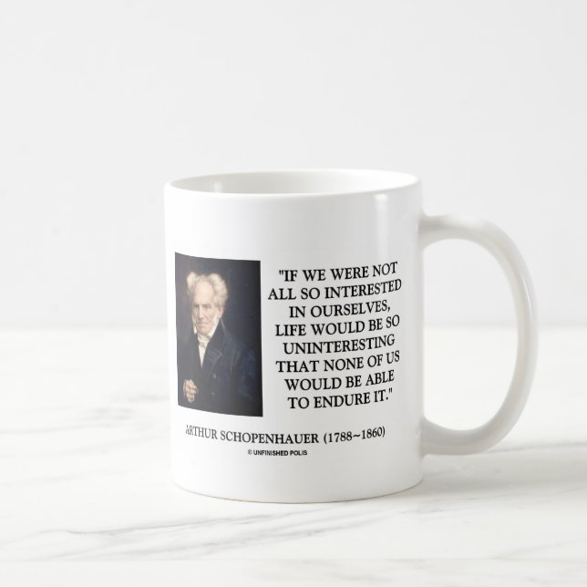 Mug Schopenhauer a intéressé dans nous-mêmes la (Droite)