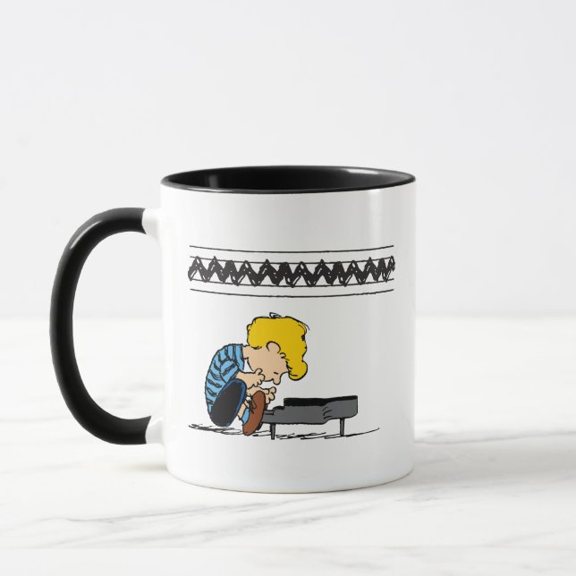 Mug Schroeder Charlie Musique Brown (Gauche)