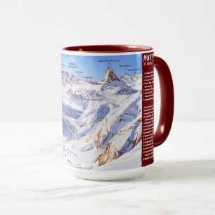 Mug " Schweiz : 2021/heute - Zermatt/Matterhorn Panorm