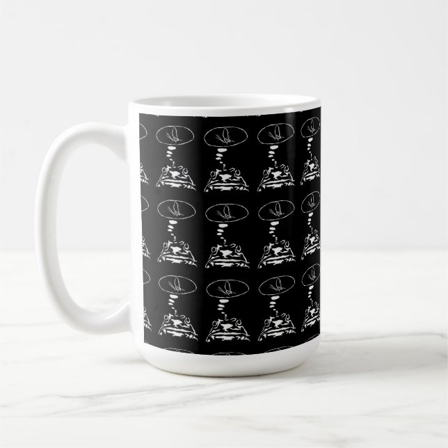 Mug Sci-Fi smart animaux "Hungry Frog Dreams" (Gauche)