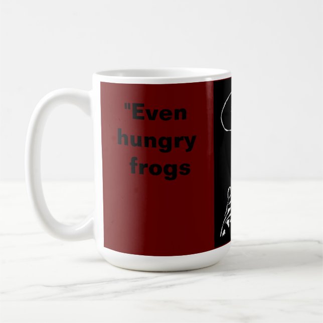 Mug Sci-Fi smart animaux "Hungry Frog Dreams" (Gauche)