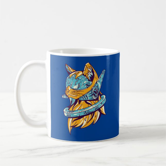 Mug Sci-Fi-TechnoCat (Gauche)