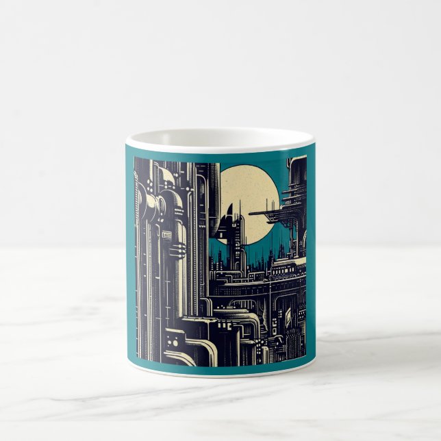 Mug Sciage urbain futuriste SF 2 (Centre)