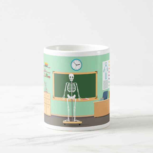 Mug Science Class Skeleton (Créateur téléchargé)